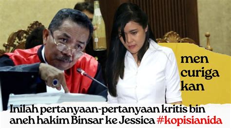 Inilah Pertanyaan Pertanyaan Kritis Bin Aneh Hakim Binsar Gultom