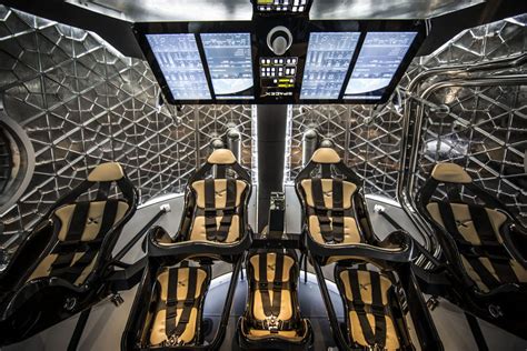 Dragon Spacecraft Interior