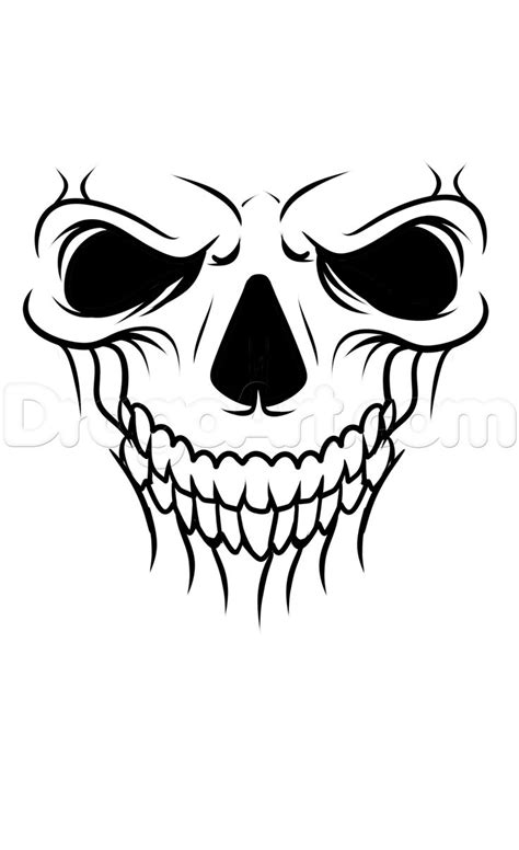 A Skull Tattoo Drawing Tutorial Step By Step Tattoos Pop Culture