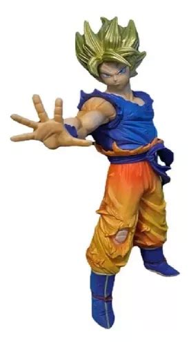 Figura Juguete Muñeco Goku Ssj Dragon Ball Z Anime Con Caja Cuotas