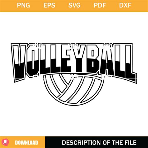 Volleyball Team SVG Volleyball SVG Love Volleyball SVG NFL Inspire