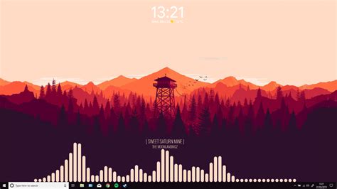 Clean minimalist theme (My first try) : Rainmeter