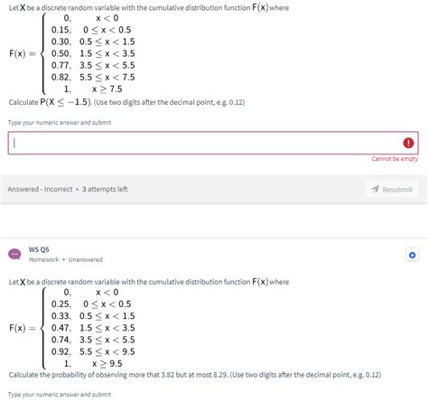 Solved Let X Be A Discrete Random Variable With The