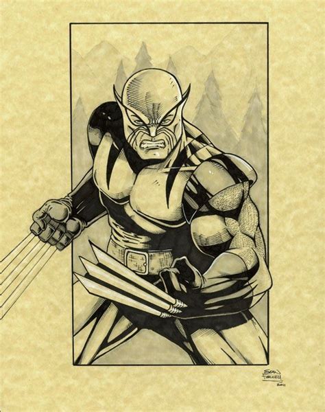 Wolverine First Appearance Uniform By Sean Forney In Joe F S Marvel