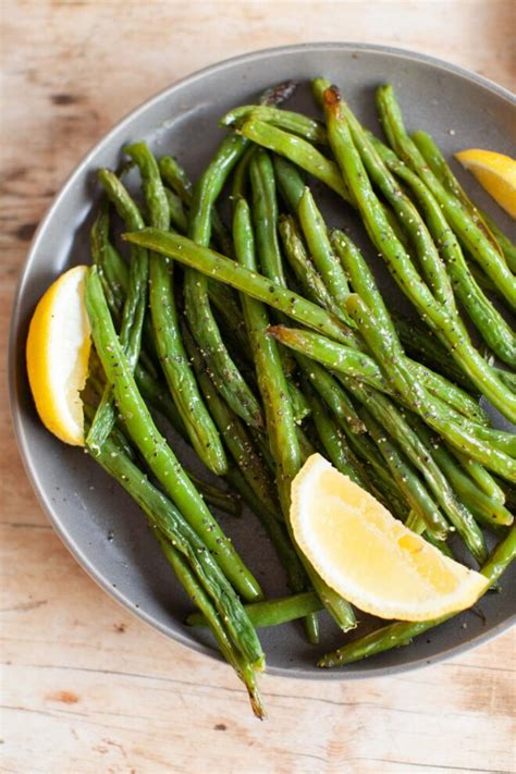 Easy Oven Roasted Green Beans A Joyfully Mad Kitchen