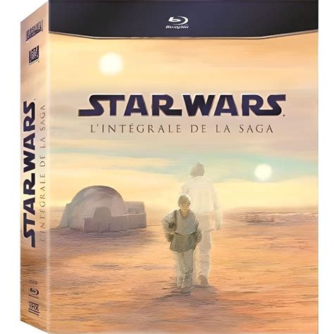 Coffret Blu Ray Star Wars l intégrale 9 Blu Ray Cdiscount DVD