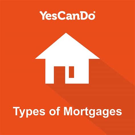 The Different Types Of Mortgages Explained Yescando