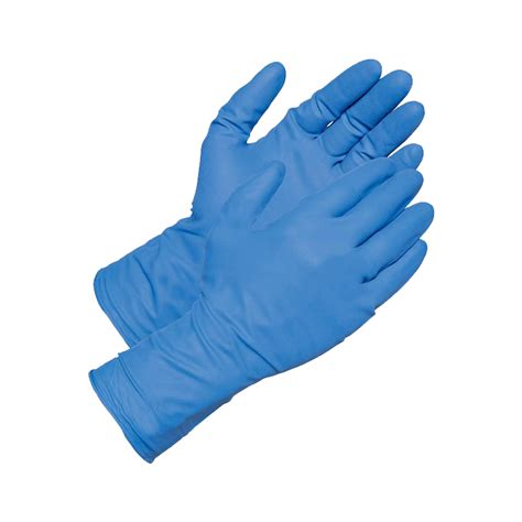 Trafalgar First Aid Blue Nitrile Gloves Pack Of 5 Go Industrial