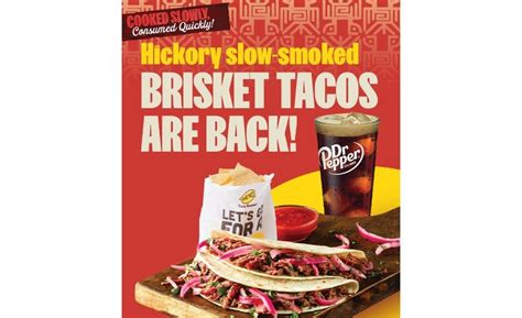 Taco Bueno Rereleases Brisket Menu Items The National Provisioner