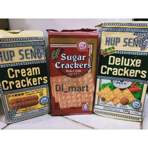 Jual Hup Seng Cream Crackers Biskuit Cap Pingpong Biscuits Hup