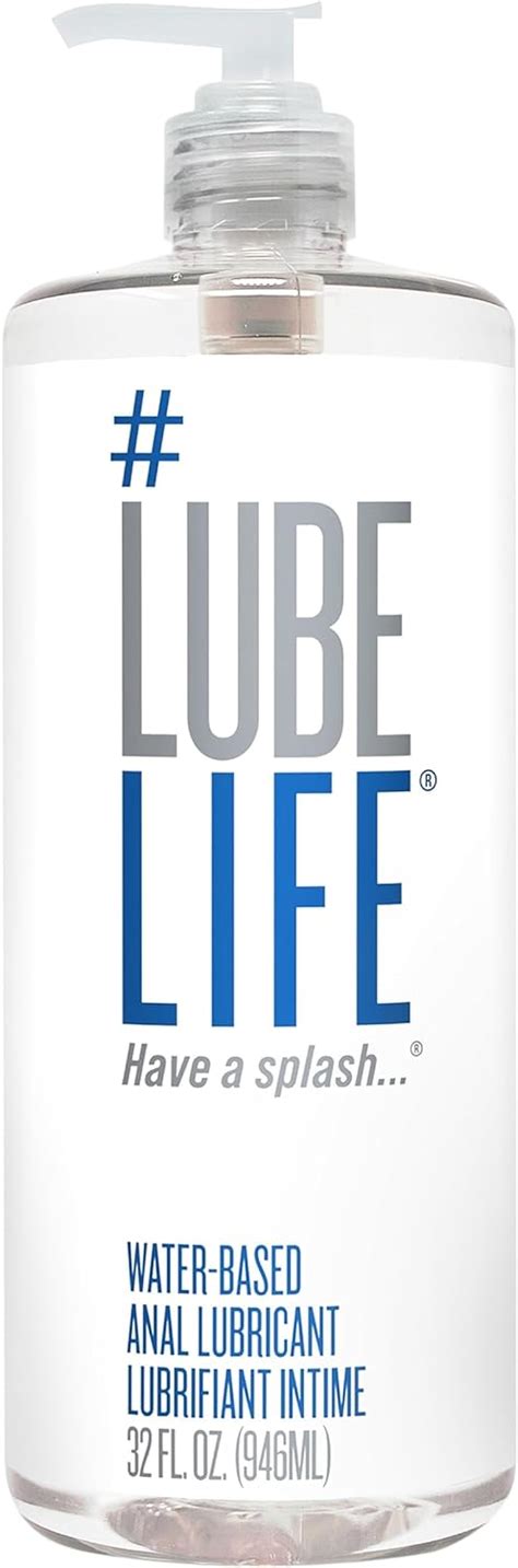 Amazon Lube Life Water Based Anal Lubricant Personal Backdoor