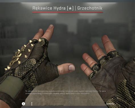 Skin Cs Go R Kawice Hydra Grzechotnik Ft Wrze Nia Kup Teraz Na