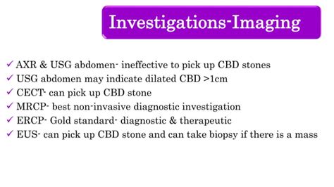 Choledocholithiasis Obstructive Jaundice