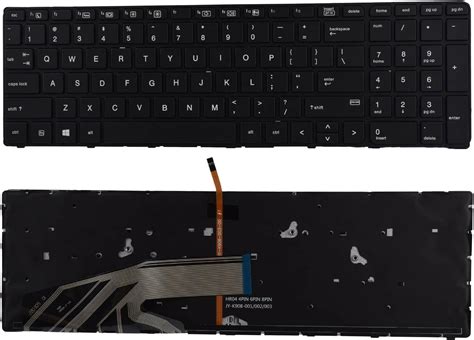 Amazon Sunmall Replacement Keyboard Compatible With Hp Probook