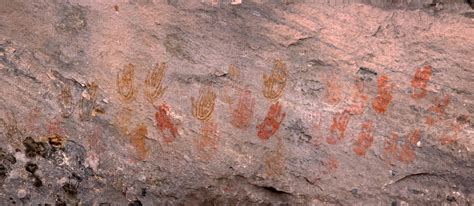 Handprints Cave Spring Trail Canyonlands National Park Utah