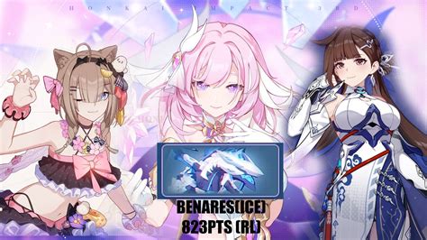 Honkai Impact 3 EX Abyss RL Benares Ice 823 Pts YouTube