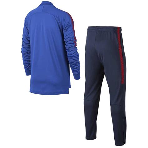 Nike Paris Saint Germain Dry Squad Tracksuit Junior Blue Goalinn