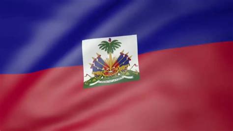 Drapeau Le Drapeau Noir Et Rouge Haitien