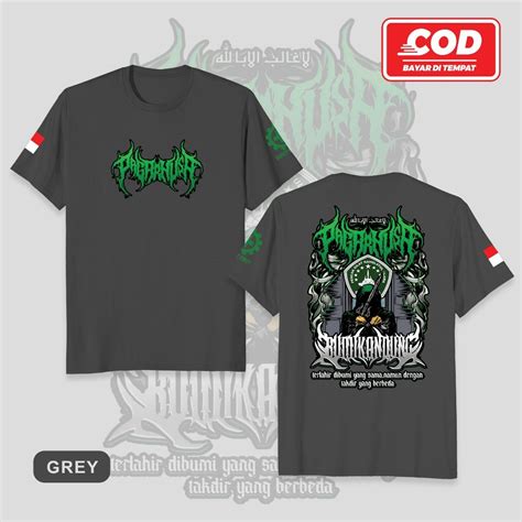 Jual Kaos Pagar Nusa Hardcore Font Edition Sablon Dtf Distro Pencak