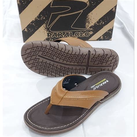 Jual Sandal Jepit Kulit Pria Pakalolo N N Original Shopee