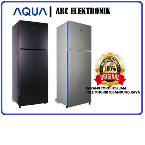 Jual Kulkas Aqua Aqr D261 Kulkas 2 Pintu Khusus Bandung Shopee Indonesia