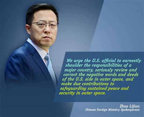 China Firmly Opposes Irresponsible Remarks Made By An Official Of The