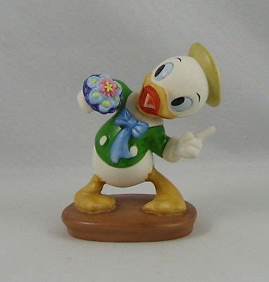 Wdcc Disney Mr Duck Steps Out Huey Tag Along Trouble In Box W Coa