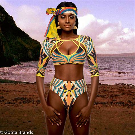 31 Insanely Beautiful Swimsuits By African Designers African Print