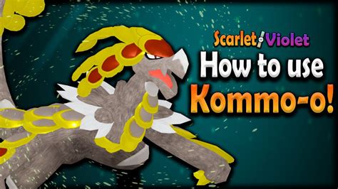 KOMMO O Is A TOURNAMENT WINNING Pokemon KOMMO O Moveset Guide