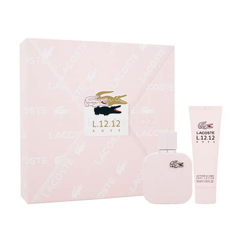 Lacoste L Rose Set D Rkov Kazeta Parf Movan Voda Ml