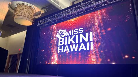 Miss Bikini Hawaii Intro Hosted At Ala Moana Honolulu By Mantra