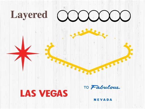 Las Vegas Sign Svg