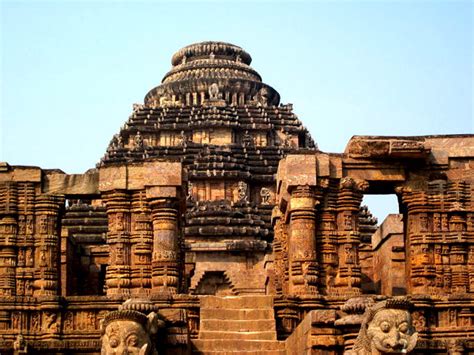 konark sun temple architecture timings sculptures wheel