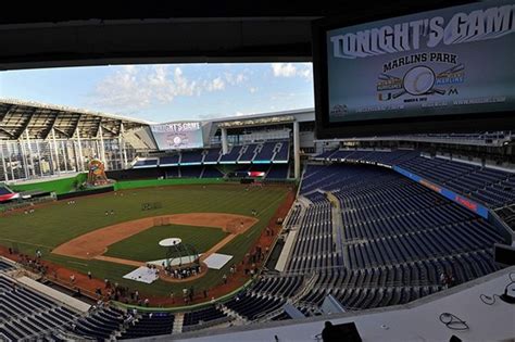 On The Miami Marlins And Ballpark Backdrops - SBNation.com