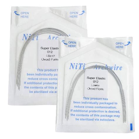 Nuzyz Pcs Dental Orthodontics Arch Wire Super Elastic Niti Round