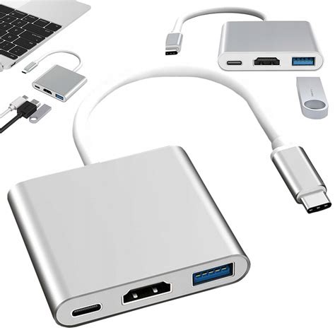 Przej Ci Wka Adapter W Hub Usb C Usb Hdmi K Verk Group Sklep