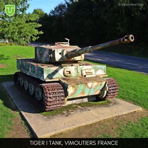 Tiger I Tank Vimoutiers Tank German Army Tiger Tank