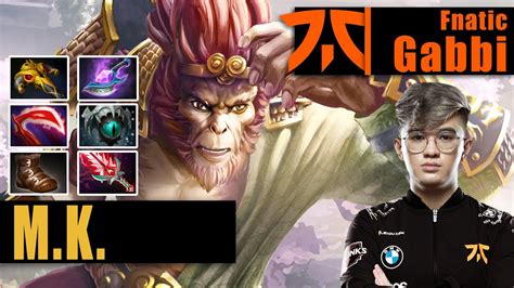 Monkey King Safelane Fnatic Gabbi Kills Monkey King Carry Too