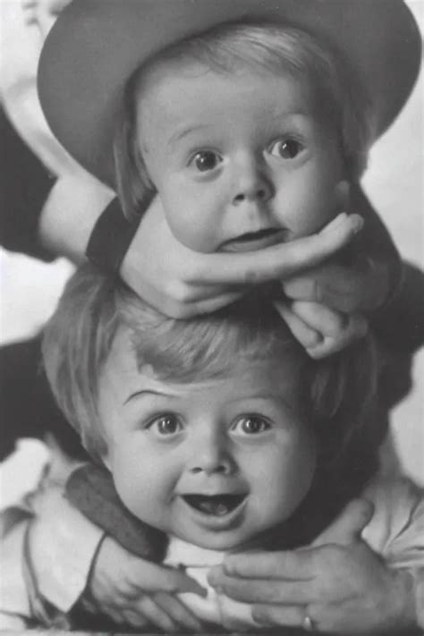 Mickey Rooney As A Baby Stable Diffusion