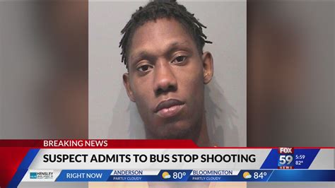 Suspect Admits To Bus Stop Shooting Fox 59