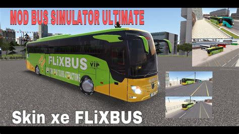 Mod Skin Xe Bus Flixbus Merce Ben Tourismo Rhd Bus Simulator