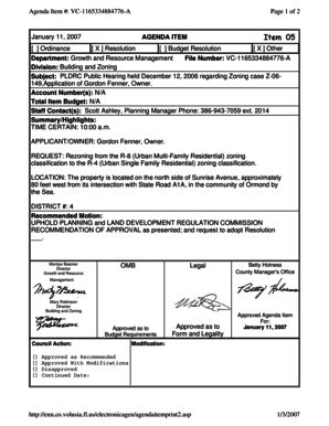 Fillable Online Vcservices Vcgov Agenda Item Vc A