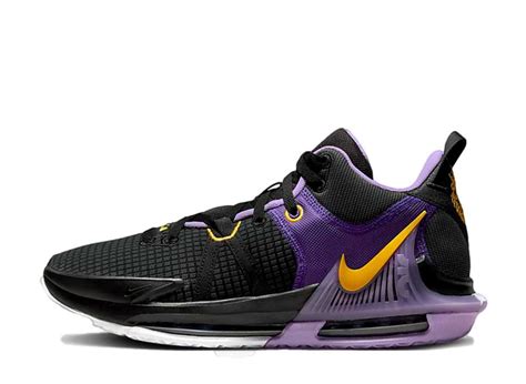 Nike Lebron Witness Black Lilac Coat Purple University Gold