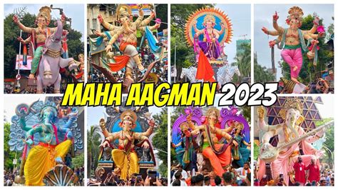 Maha Ganpati Aagman Sohala 2023 Grand Arrival Of Lord Ganesha In