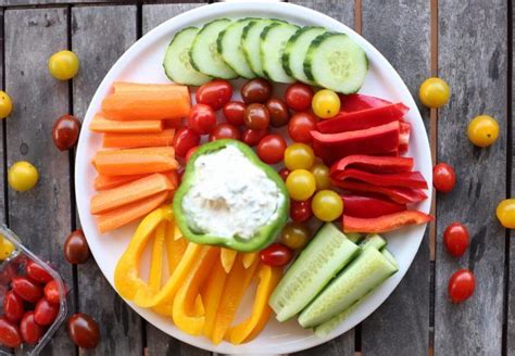 Gem Se Snack Aus Paprika Und Tomaten Mit Dip Zum Grillen Rezept