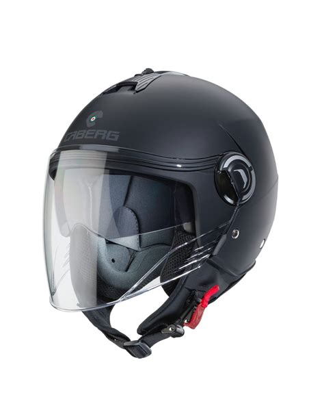 Casco Jet Riviera V Caberg Negro Mate Para Cascos Jet