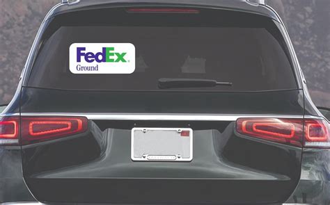 Fedex Ground Mail Logo Vinyl Sticker Decal Car Truck Bumper Water