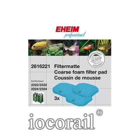 Filtre Professionnel 2222 Coussin Mousse Eheim Biocorail