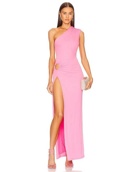 Michael Costello Synthetic X Revolve Sofie Gown In Pink Lyst