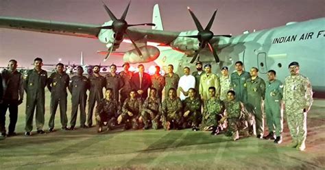 Operation Kaveri IAF C 130J Aircraft Evacuate 250 Indians From War